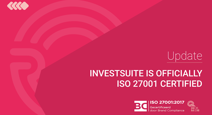InvestSuite is now ISO 27001 certified