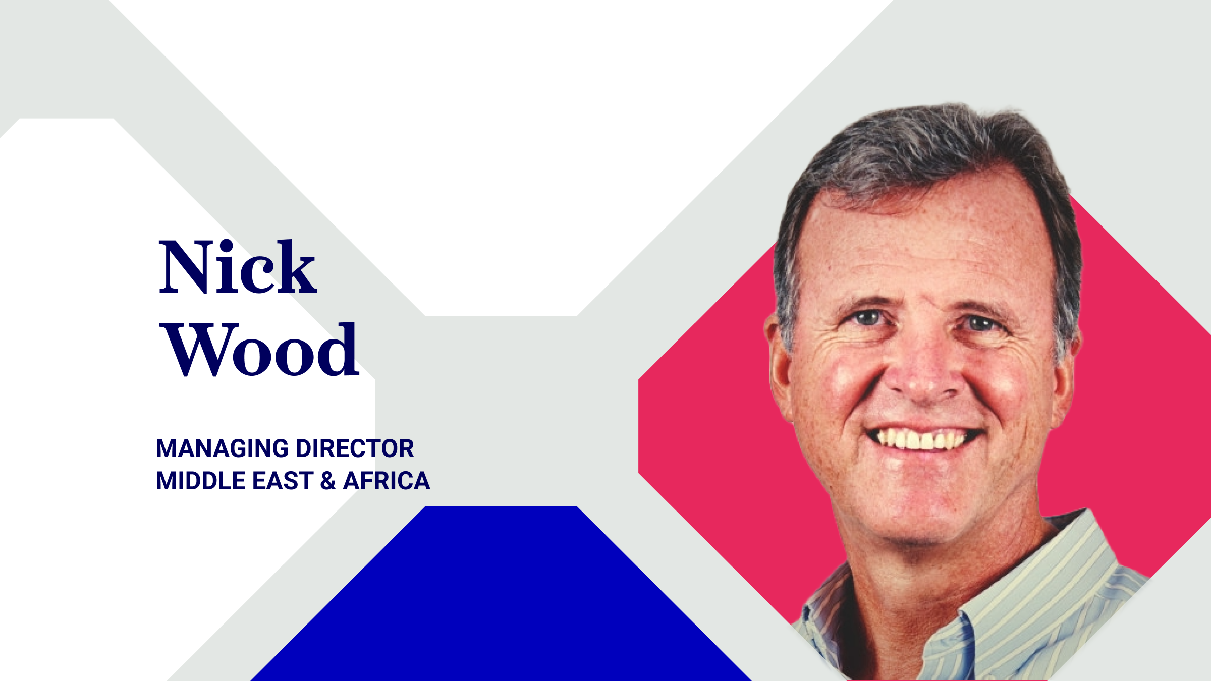 Meet Nick Wood, Managing Director Middle East & Africa