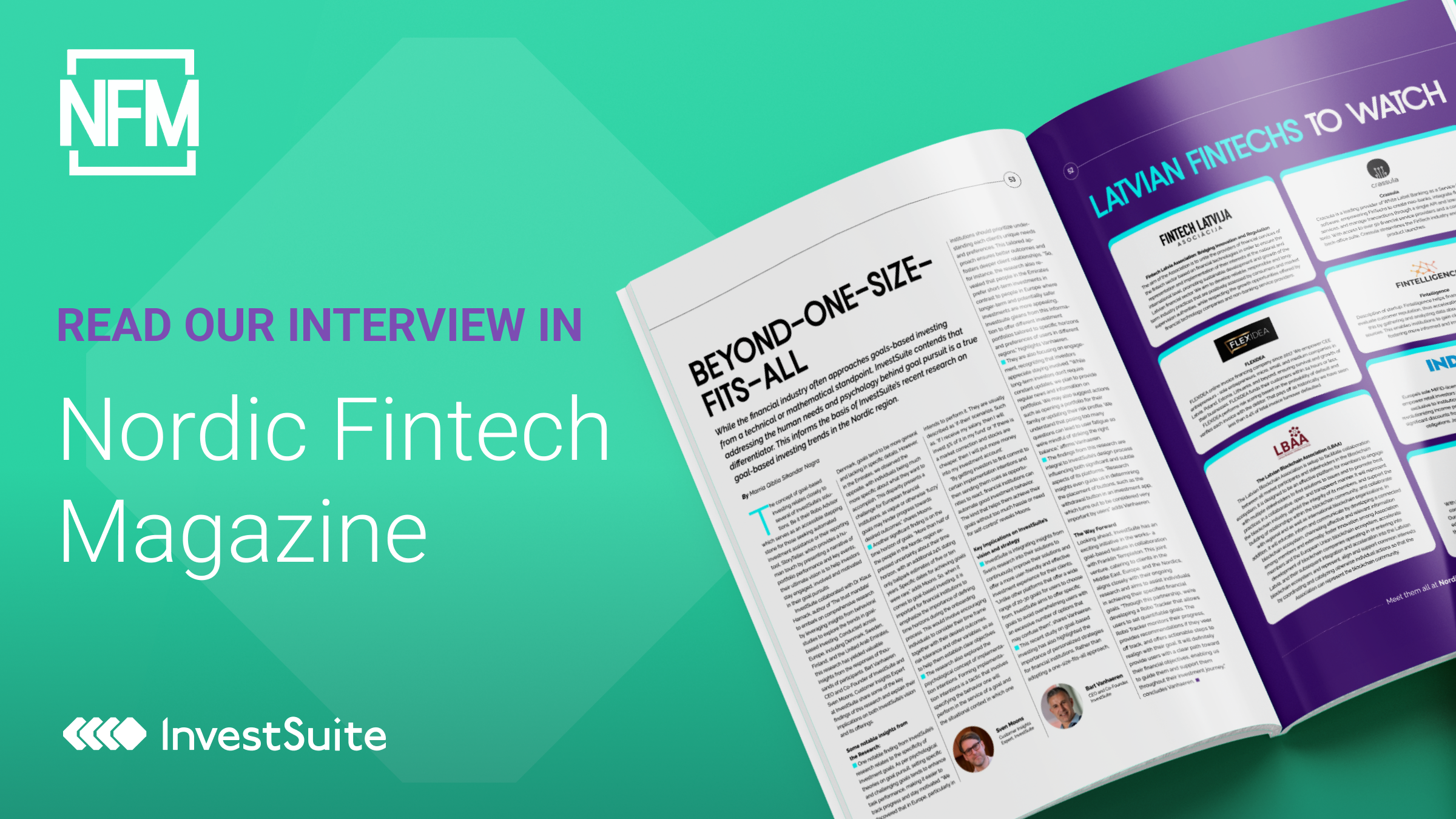 Read our interview in Nordic FinTech Magazine.